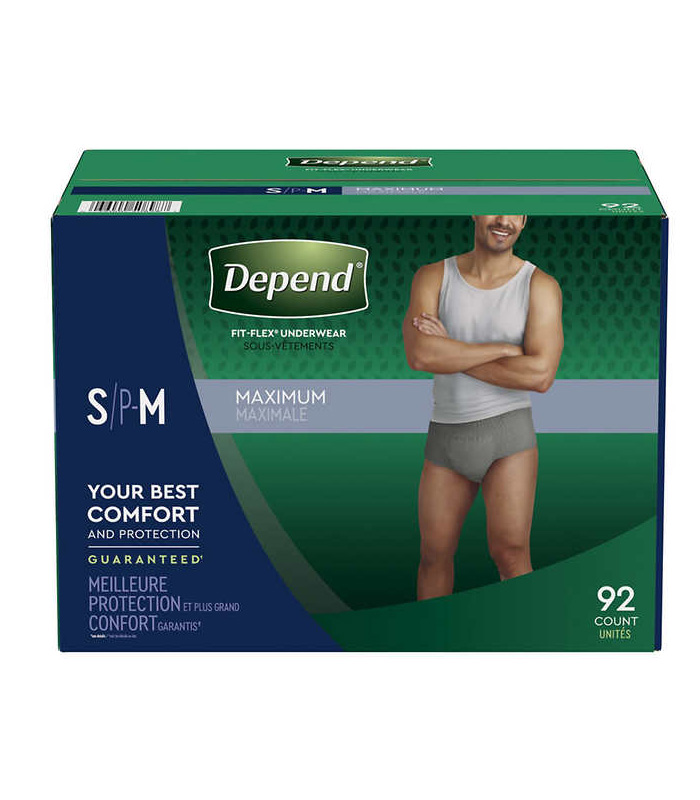 Depend Men's Maximum Absorbency Underwear - Noble Linen