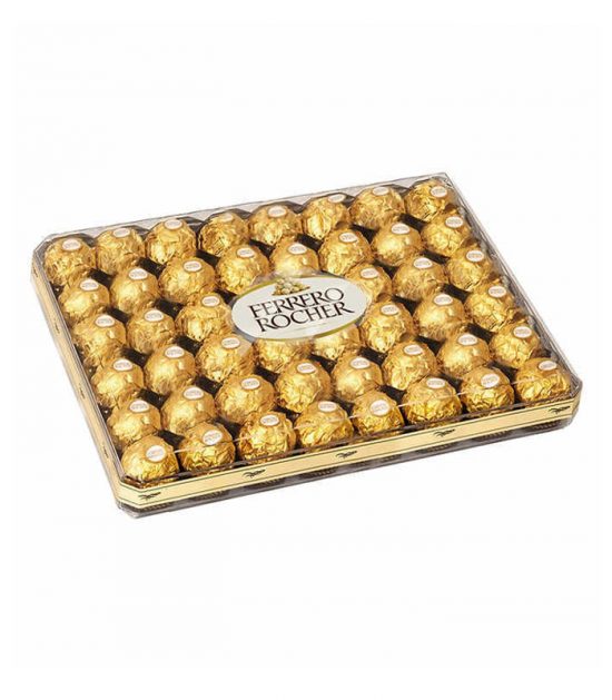 Ferrero Rocher Fine Hazelnut Chocolates, 48 Count