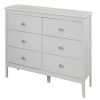 Linen white dresser