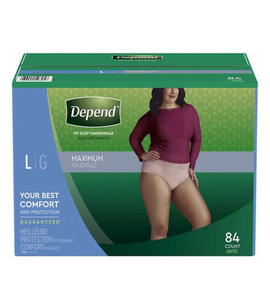 Depend Women's Maximum Absorbency Underwear