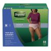 Depend Women's Maximum Absorbency Underwear