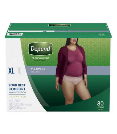 Depend Women's Maximum Absorbency Underwear