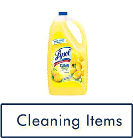 cleaning items