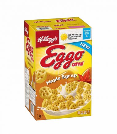 Kellogg’s Eggo Cereal Maple Syrup Flavour 1 kg