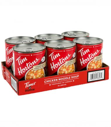 Tim Hortons Chicken Noodle Soup, 540 mL Cans, 6-pack