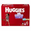 Huggies Little Movers Plus, Size 6, 120-pack