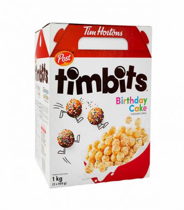 Post Timbits Birthday Cake Cereal, 1 kg
