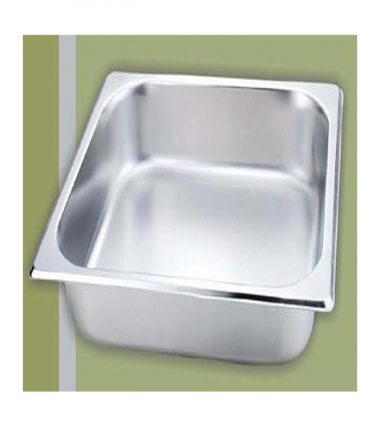 4 LT. FOOD PAN INSERT FOR CHAFING DISHES -STAINLESS STEEL