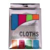 Multi colors Microfiber cloth