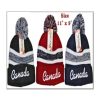 3 STRIPES CANADA HAT W POM