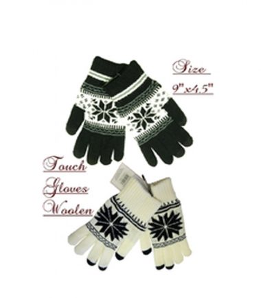 SOFTY SNOWFLAKE TOUCH GLOVES