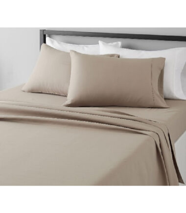 COFFEE SOLID COLOR SHEET SET