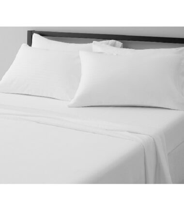 SNOW WHITE SOLID COLOR SHEET SET